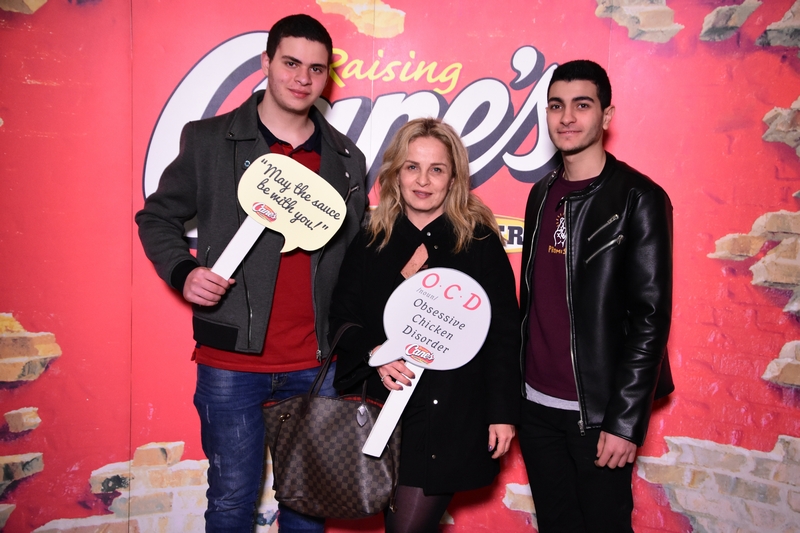 Opening of Raising Cane's